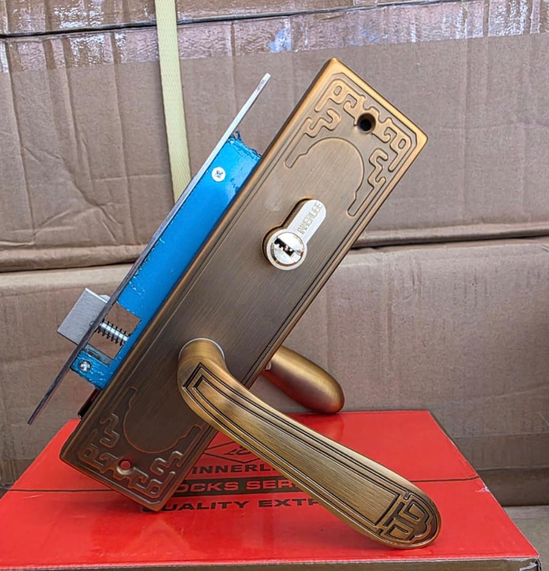 Brass Cylinder Rim Lock